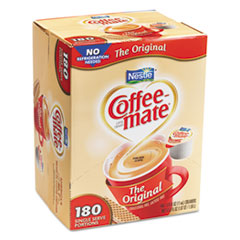 Liquid Coffee Creamer,
Original, 0.375 oz Mini-Cups
- COFFEE-MATE CRMR CUP .375OZ
ORIG 180