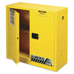 Sure-Grip EX Standard Safety
Cabinet, 43w x 18d x 44h,
Yellow - C-30 GAL CAB MAN
W/PDLE HNDL