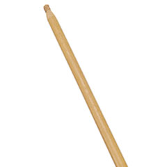 Standard Threaded-Tip
Broom/Sweep Handle, 54&quot;,
1-5/16&quot;Dia, Wood - 54&quot; WOOD
HDLE THREADEDLACRD 12/CS
