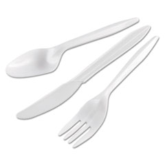 Wrapped Cutlery Kit, Fork/Knife/Spoon,
