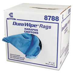 DuraWipe General Purpose
Towels, 12 x 12, Blue -
C-12X12 BLUE CREPED EFPDURA
RAG 250/CASE