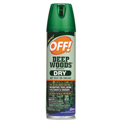 OFF Deep Woods Dry Insect
Repellent, 4oz, Aerosol,
Neutral - C-OFF DEEP WOODS
DRY AERSOL REPLLNT 40Z 12/CS