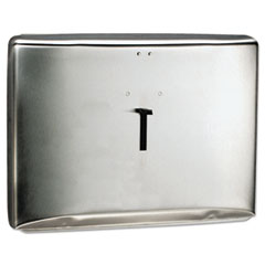 Reflections Toilet Seat Cover Dispenser, Stainless Steel,