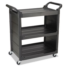 Service Cart, 150-lb Cap., 3 Shelves, 18 5/8w x 33 5/8d x