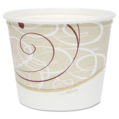 Grease Resistant Double
Wrapped Paper Bucket, 83 oz,
Beige/Red/White - DBL WRPD
FOOD BKT 83OZ GRS RESIST
SYMPH 100