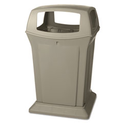 Ranger Fire-Safe Container,
Square, Structural Foam, 45
gal, Beige - C-45 GAL RANGER
WITH FOROPENINGS, BEIGE