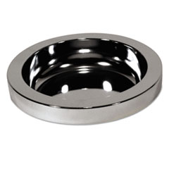 Ashtray Top for Smoking Urns,
Metal,10 5/8&quot;Dia x 2 1/4&quot;H -
CHROME ASH TRAY TOP
F/2585,2586,