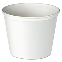 Double Wrapped Paper Bucket,
Waxed, White, 83 oz - WXD DBL
WRPD FOOD BKT 83OZ WHI 100