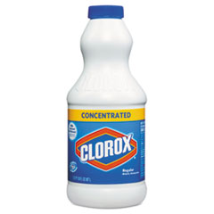 Concentrated Regular Bleach, 30oz Bottle - CLOROX BLEACH