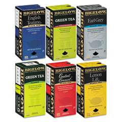 Assorted Tea Packs, Six
Flavors, 28 Bags Of Each
Flavor - TEA,BIGELOW,6/PK,AST