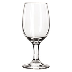 Embassy Flutes/Coupes &amp; Wine
Glasses, Wine Glass, 8.5oz, 6
3/8&quot; Tall - C-8.5oz EMBASSY
WINE (24)