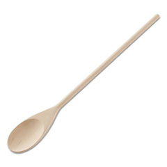 Heavy Duty Wooden Mixing
Spoon, 18&quot;, Mixing Spoon,
White -
SPOON-WOOD-MIXING-18&quot;(1)BREAK-
MASTER-CASE-TO-