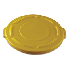 Round Flat Top Lid, for
20-Gallon Round Brute
Containers, 19 4/5&quot;, dia.,
Yellow - LID FOR BRUTE 20
GALYELLOW (1)