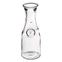 Glass Carafe, 1 Liter, Clear - 1 L./33.8 OZ. CARAFE(12)