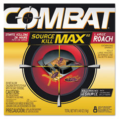 Roach Bait Insecticide, 0.49 oz Bait, 8/Pack - COMBAT
