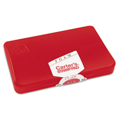 Foam Stamp Pad, 4 1/4 x 2 3/4, Red -