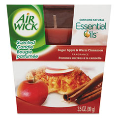 Frosted Candle,
Apple-Cinnamon Medley, 3oz,
Pink - AIRWICK FROSTED SCNTD
CANDLE 3OZ WM APPLE PIE 6