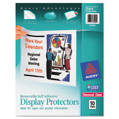 Top-Load Display Sheet Protectors, Letter, 10/Pack -