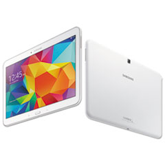 Galaxy Tab 4 10.1 Tablet, 16
GB, Wi-Fi, White -
TABLET,GALXY TB 4 10.1,WH