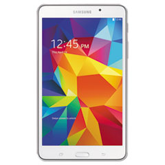 Galaxy Tab 4 7.0 Tablet, 8
GB, Wi-Fi, White -
TABLET,GALXY TAB 4 7.0,WH