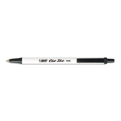 Clic Stic Ballpoint Retractable Pen, Black Ink,