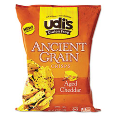 Gluten Free Ancient Grain
Crisps, Aged Cheddar, 4.93 oz
Bag - FOOD,GF,AG,CHEDR CRISPS