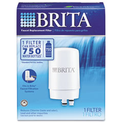 On-Tap Replacement Filter -
BRITA 1-PK ON TAP WHITEFILTER