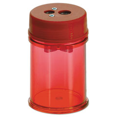 Pencil/Crayon Sharpener,
Twin, Red -
SHARPENER,PENCIL,OVAL,RD