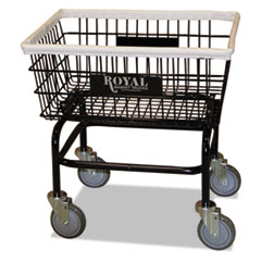 Wire Laundry Cart, 200-lb
Capacity, 21 x 26 x 26 1/2,
Black - C-WIRE LUNDRY CRT SML
BLA 1