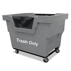 Mail Truck with Trash Decal,
1000-lb Capacity, 31 3/4 x 48
x 37, Gray - C-HVY DTY MAIL
TRCK 26.5CU FT GRA W/TRSH DCL
1