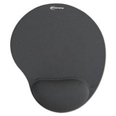 Mouse Pad w/Gel Wrist Pad,
Nonskid Base, 10-3/8 x 8-7/8,
Gray - PAD,MOUSE,GEL WCLOTH,GY