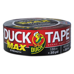 MAX Duct Tape, 1.88&quot; x 35 yds, 3&quot; Core, Black - C-MAX