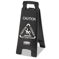 Executive 2-Sided
Multi-Lingual Caution Sign,
Black/White, 10 9/10 x 26
1/10 - C-EXECUTIVE SERIES 2SD
SFTY SIGN CAUTION WET FLR M
