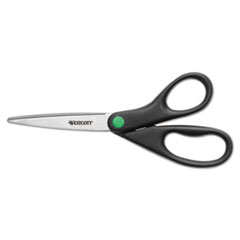 KleenEarth Recycled Stainless Steel Scissors, 8&quot; Straight,