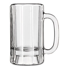 Glass Mugs &amp; Tankards, 14 oz,
Clear, Paneled Beer Mug -
14OZ. PANELED MUG(12)