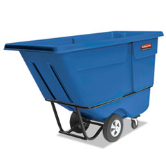 Rotomolded Tilt Truck,
Rectangular, Plastic, 1250-lb
Cap., Blue - TILT TRUCK BLUE