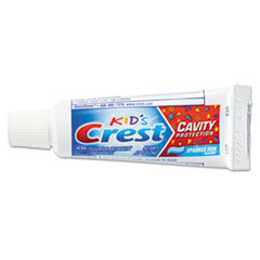 Kids&#39; Sparkle Toothpaste,
Blue, Bubblegum Flavor, 0.85
oz - CREST KIDS SPARKLE
TOOTHPASTE 72/0.85 OZ