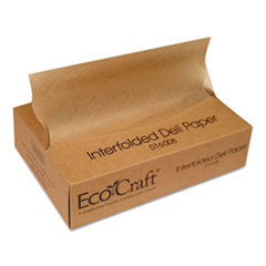 EcoCraft Interfolded Soy Wax
Deli Sheets, 8 x 10 3/4,
500/Box - ECO-WAX SOY BLND
DELI PPR 8X10.75 12/500