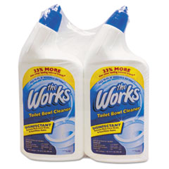 Disinfectant Toilet Bowl
Cleaner, 32 oz Spray Bottle -
C-THE WORKS DISINF ACID BWL
CLNR 32OZ BTL BLU 12