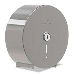 Stainless Steel Jumbo Roll Tissue Dispenser, 10 3/4&quot;