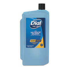 For Men Hair &amp; Body Hydrating
Wash, 1 Liter - DIAL FOR MEN
HAIR &amp; BODYWASH 8/1 LITER