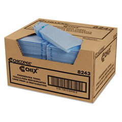 Utility Towels, 21 x 13,
Blue, 150/Carton - CHIX
FOODSERV TOWEL B/BLUE STRIPE
150/CS