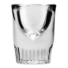 Whiskey Shot Glass, 1 1/4 oz,
Clear - 1.25 OZ. WHISKEY
GLASS72/CS