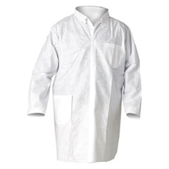 A30 Breathable Splash &amp;
Particle Protection Coveralls
iFLEX* Stretch Panels, M -
KLNGRD A20 LAB COAT XL SNAP
W/2 POCKET WHI 25