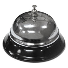 Call Bell, 3 1/2&quot; Diameter,
Nickel Plated -
CALL-BELL-NICKEL-PLATED(1)BREA
K-MASTER-CASE-TO-