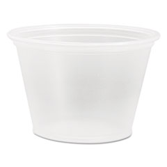 Portion Containers, Polypropylene, 2.5 oz, Clear