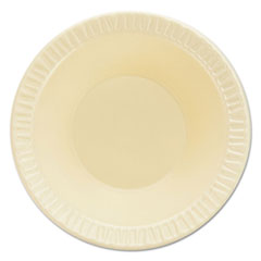 Foam Plastic Bowls, 3 1/2-4 Oz, White, Round, 125/Pack -
