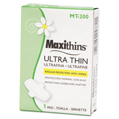 Maxithins Ultra-Thin Pads,
Size 4 - MAXITHINS ULTRA THIN
WWINGS,200/CS