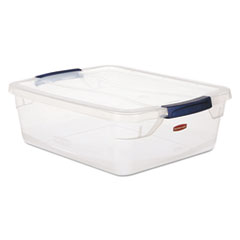 Clever Store Basic Latch
Container, 3.75gal, Clear -
STOR BX W/LID 15QT