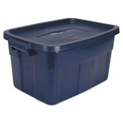 Roughneck Storage Box, 14gal, Dark Indigo Metallic - 14 GL